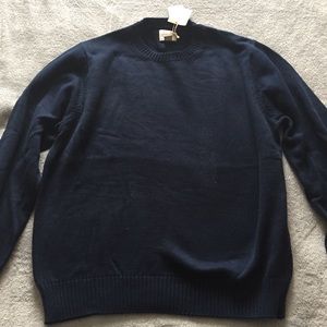 St John’s Bay navy cotton sweater size XXL